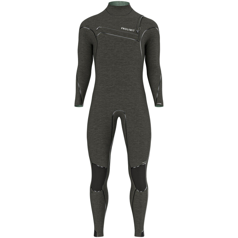 Prolimit Prolimit Wetsuit Heren Mercury Steamer Free-X 6/4MM Zwart