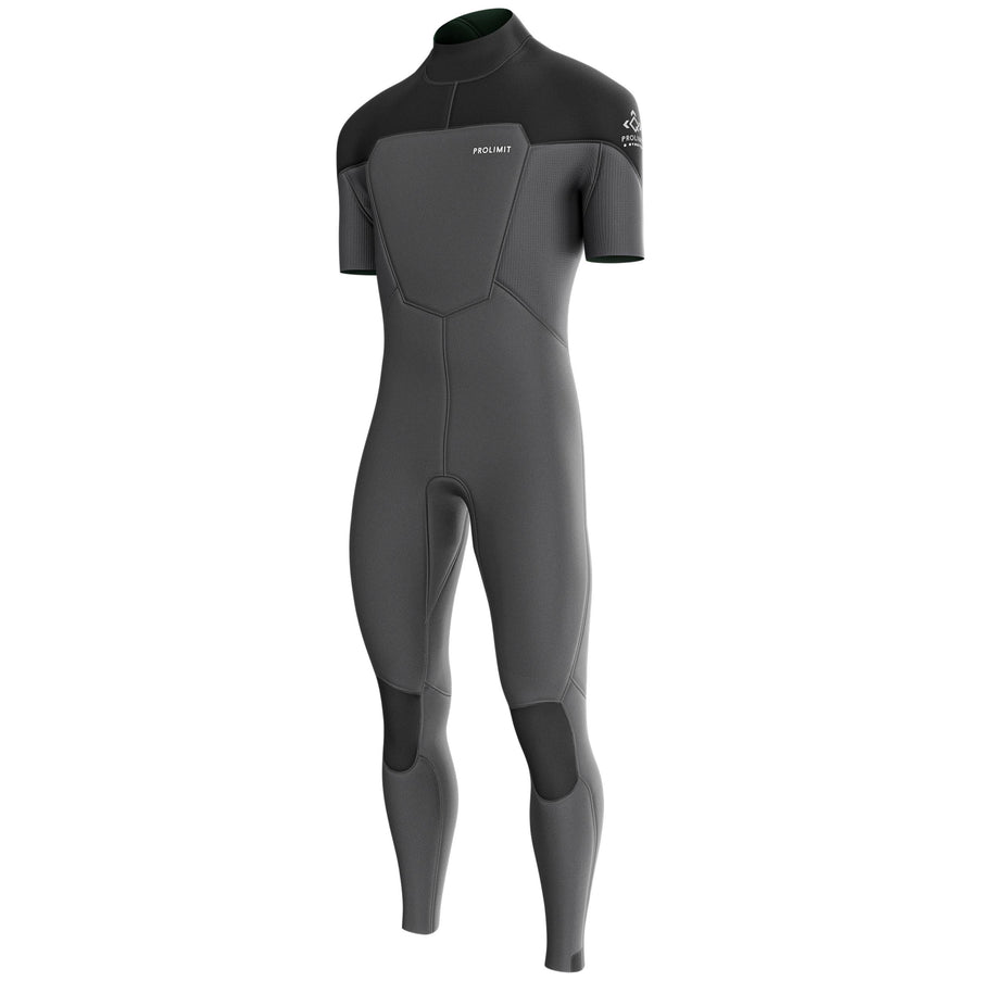 Prolimit Neoprenanzug Herren Fusion Steamer SA V-Zip 3/2MM Schwarz