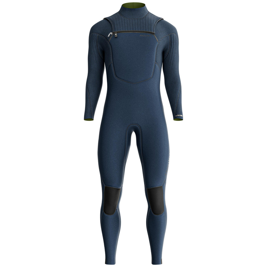 Prolimit Neoprenanzug Herren Predator Steamer Freezip 4/3MM Blau