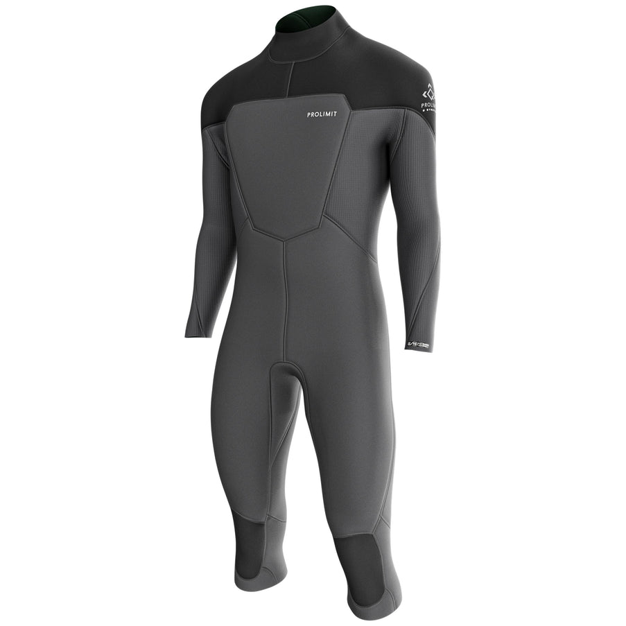 Prolimit Neoprenanzug Herren Fusion Steamer Overknee V-Zip 3/2MM Schwarz