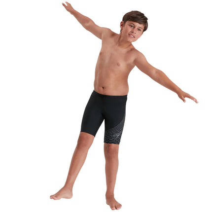 Speedo Speedo Jammer Jongens Eco Medley Logo Zwart