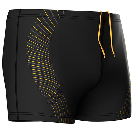 Speedo Speedo Zwemboxer Heren Eco Tech Print Zwart/Oranje