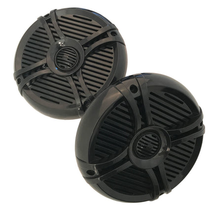 Watersportsonline.nl Waterdichte Speakers Set 200W Zwart