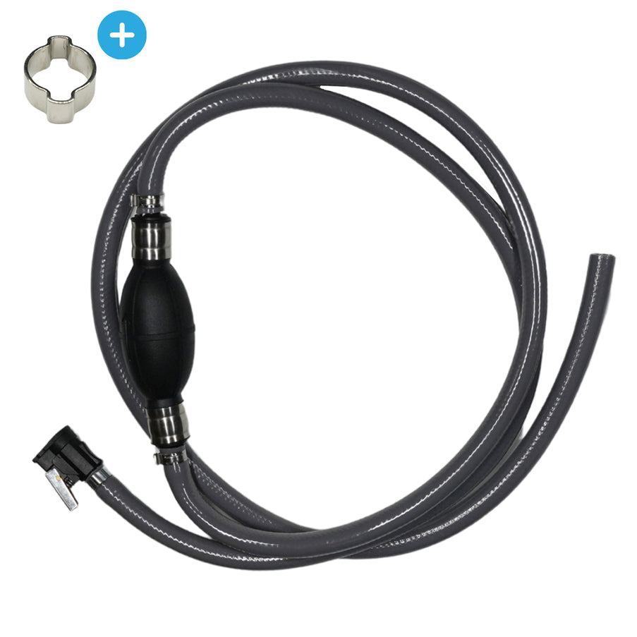 Hibo Luxe Benzineslang 3/8" 2.1 m Met Brandstofconnector