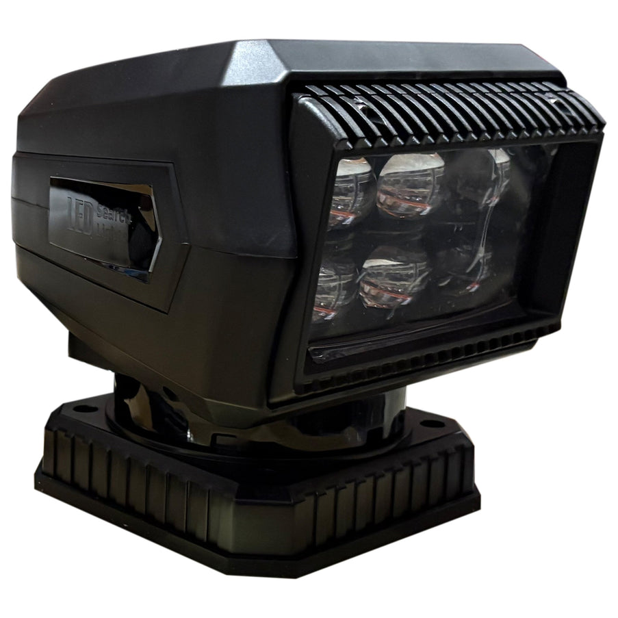Hollex Zoeklicht LED 60W Zwart Boot Afstandsbediening