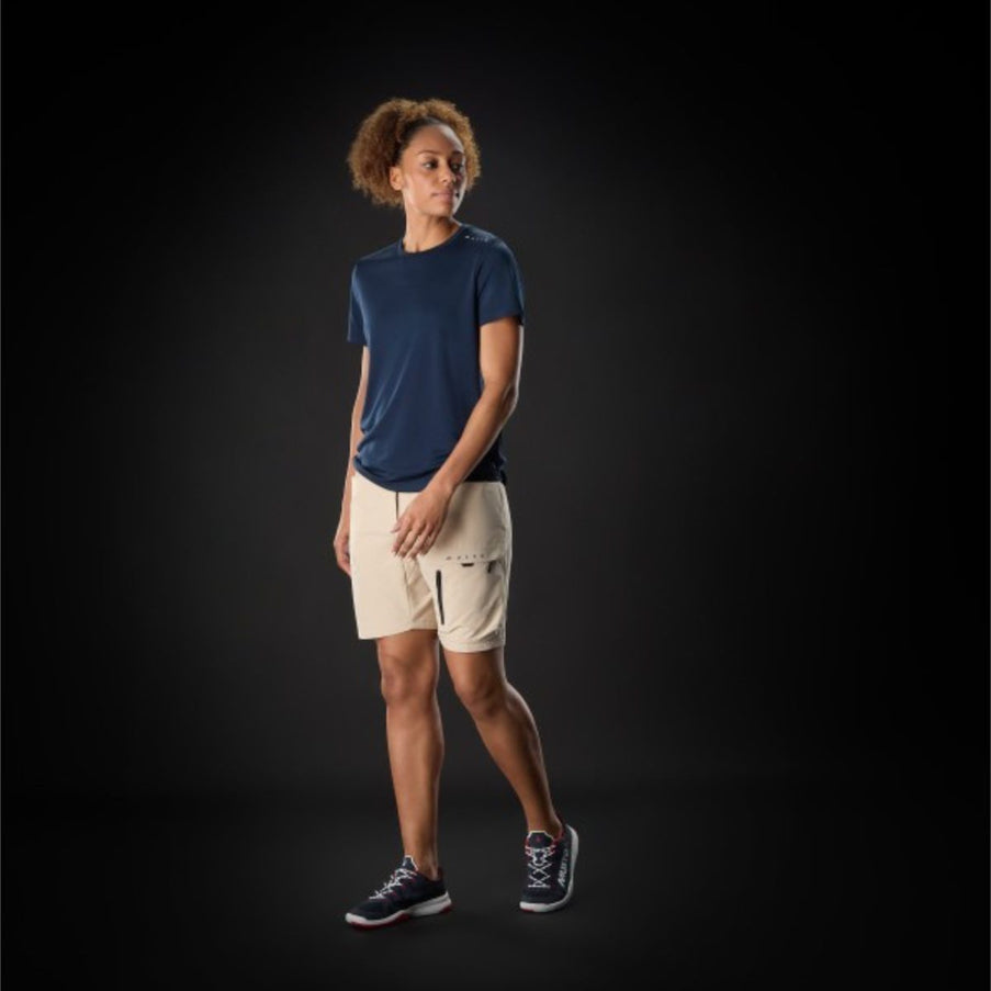 Musto T-Shirt Dames Evolution Crew Sunblock Donkerblauw