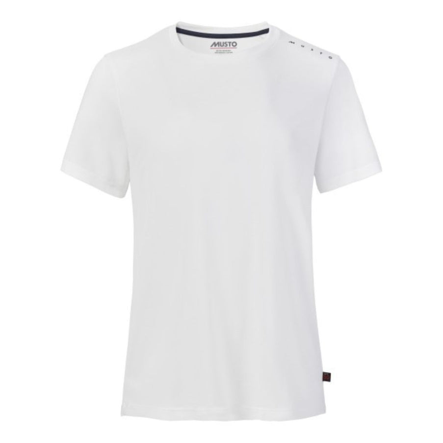 Musto T-Shirt Dames Evolution Crew Sunblock Wit