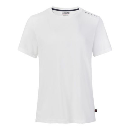 Musto T-Shirt Dames Evolution Crew Sunblock Wit