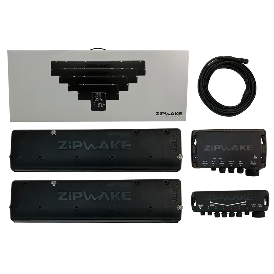 Zipwake serie 450S integrator module straight kit box