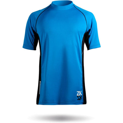 Zhik Lycra Shirt Dames Dry Korte Mouwen Blauw