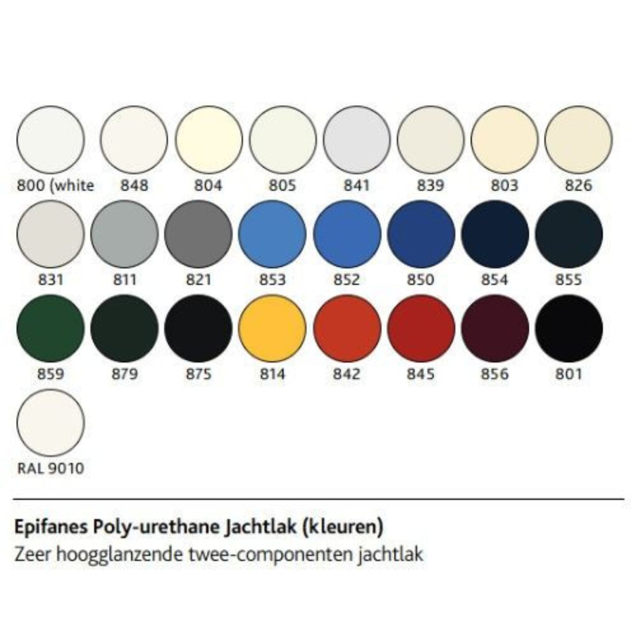 Epifanes Polyurethan Bootsfarbe Farbe