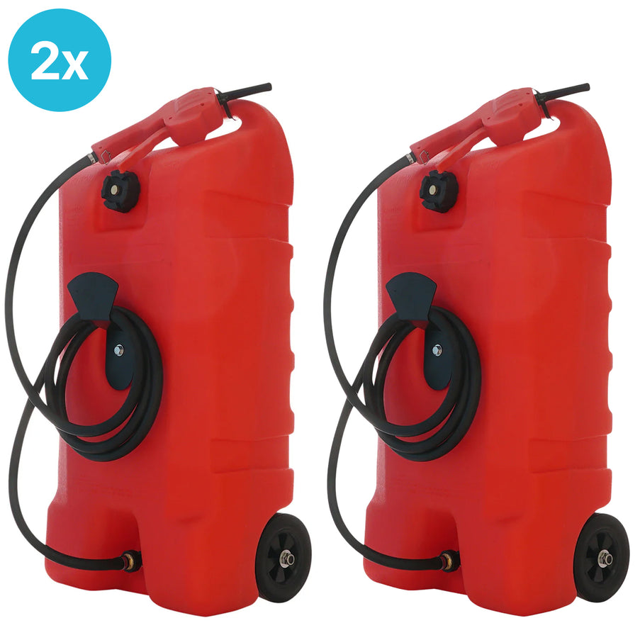 2 Stuks HIBO Mobiele Brandstoftank 53 liter
