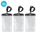 3 stuks EvoNautic Waterdicht Telefoonhoesje