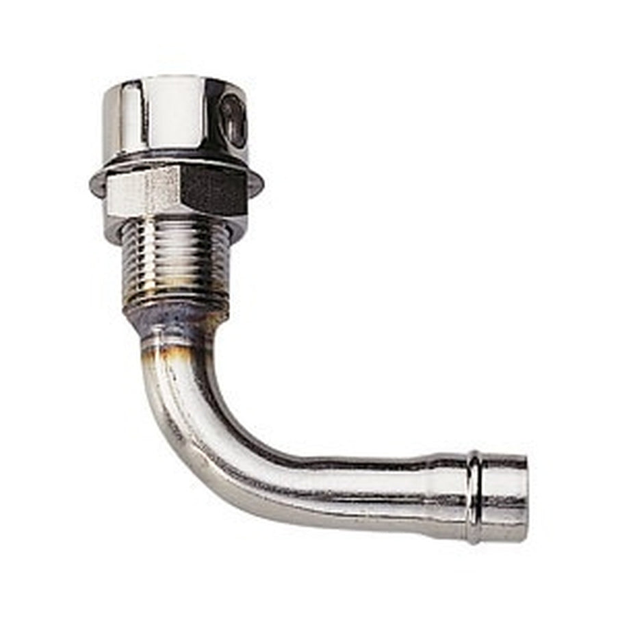 Hollex Ontluchtingsnippel RVS A4 Haaks Boot ø16mm