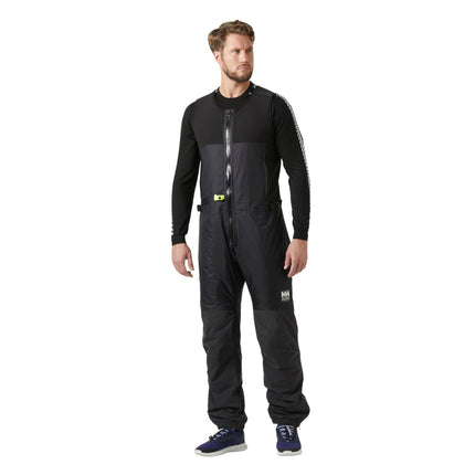 Helly Hansen Segelhose Salopette Midlayer Herren Aegir schwarz