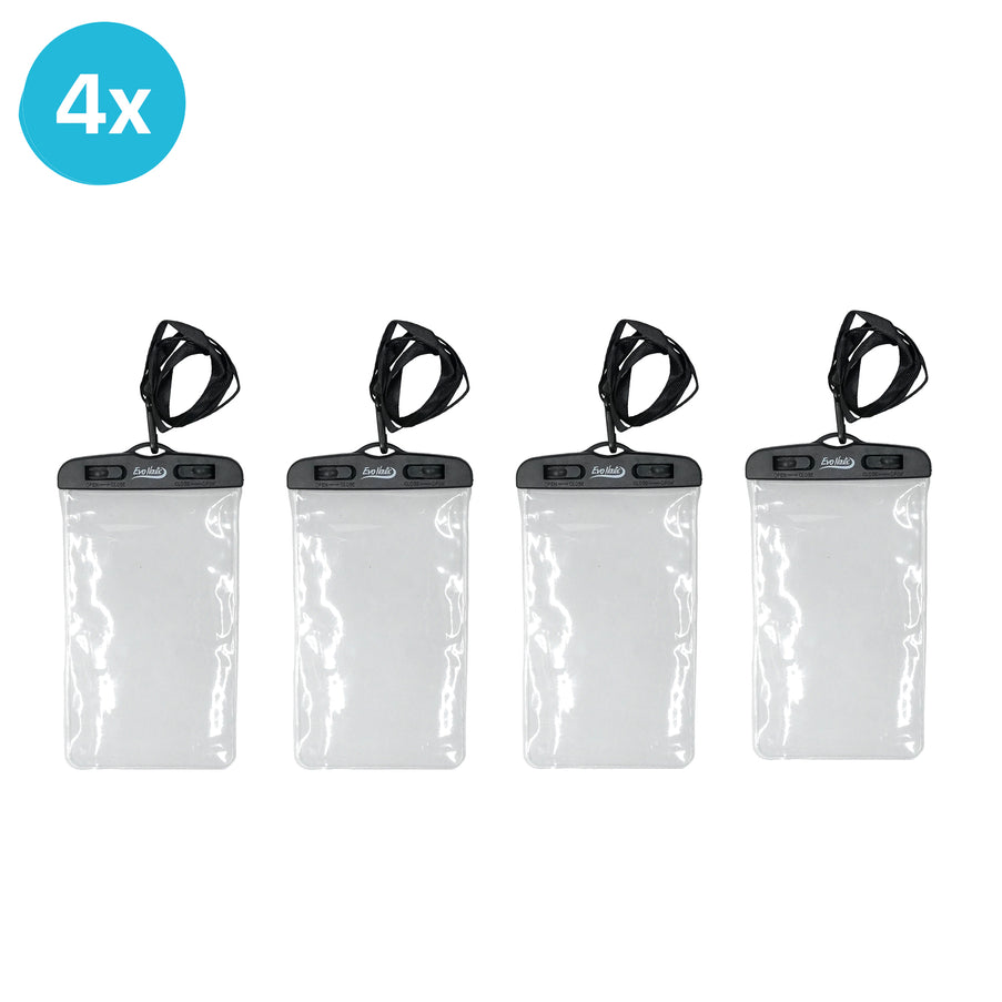 4 Stück EvoNautic Wasserdichte Handyhülle