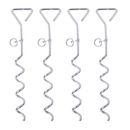 4 stuks EvoNautic Meerpen/Grondanker/Spit RVS 42 cm