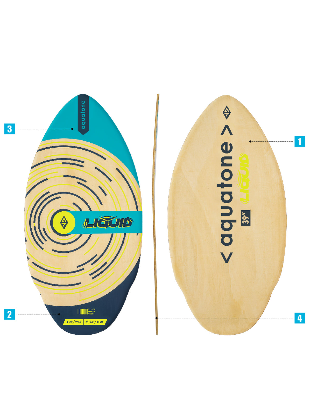 Aquatone Liquid 39" - Tech Details Specs
