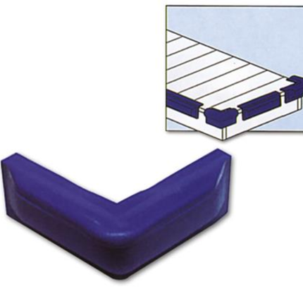 Majoni Stegfender Jetty Ecke 50 x 10 cm Dunkelblau