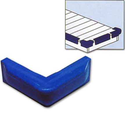 Majoni Stegfender Jetty Ecke 50 x 10 cm Dunkelblau
