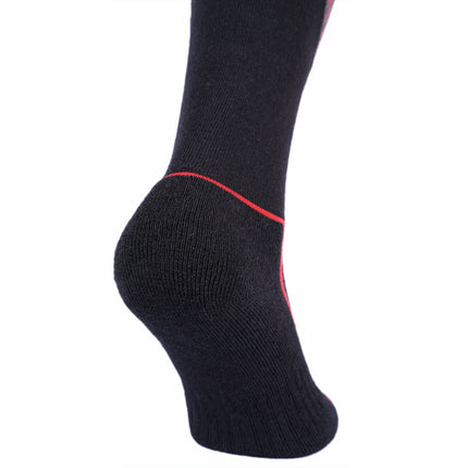 94activewear 94Activewear Skisokken Merino Wol Zwart/Rood