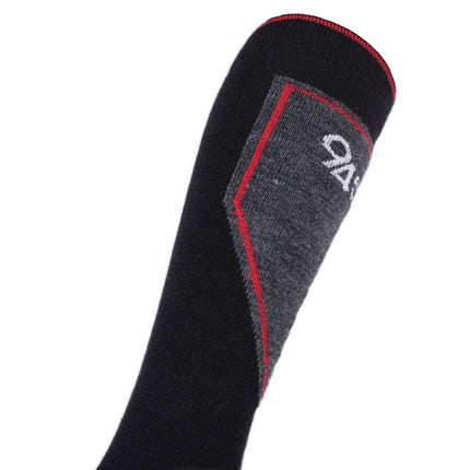 94activewear 94Activewear Skisokken Merino Wol Zwart/Rood
