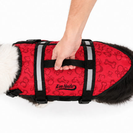 EvoNautic Hunde Schwimmweste Nylon Rosa