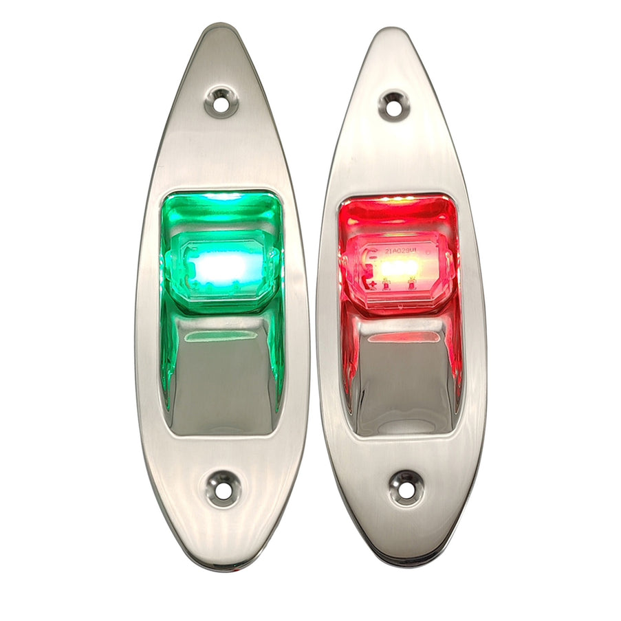 Hollex LED Boeglampenset Boot Stuurboord Bakboord 12V