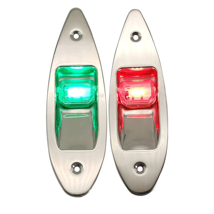 Hollex LED Boeglampenset Boot Stuurboord Bakboord 12V