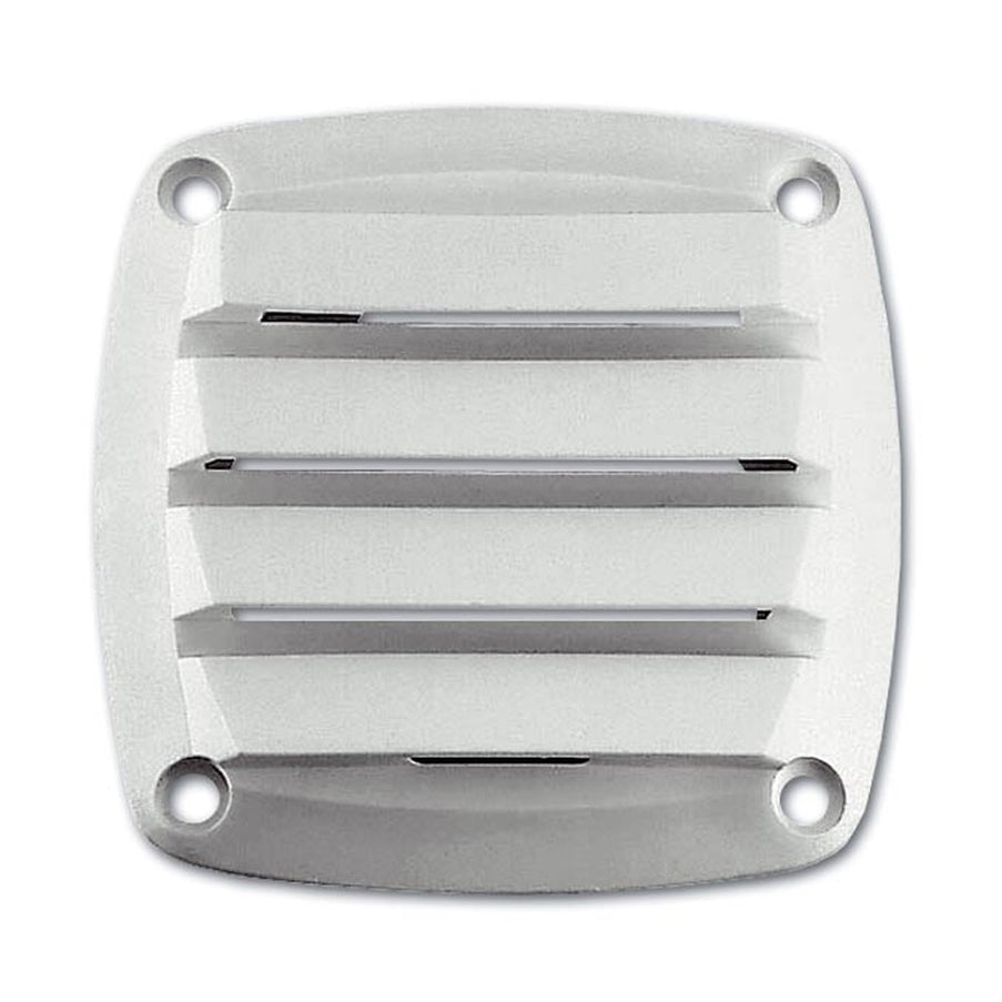 Hollex Ventilatierooster Plastic Boot Wit/Zwart