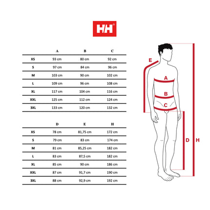Helly Hansen Kurze Segelhose Herren QD Dunkelblau