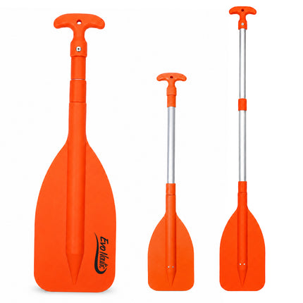EvoNautic Telescopische Peddel 55-107 cm Oranje