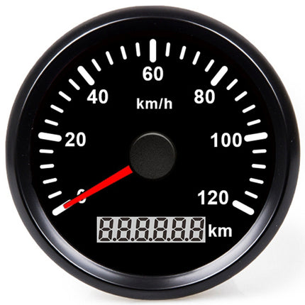 Hollex GPS Snelheidsmeter Analoog Boot 9-32V 60 en 120km/h