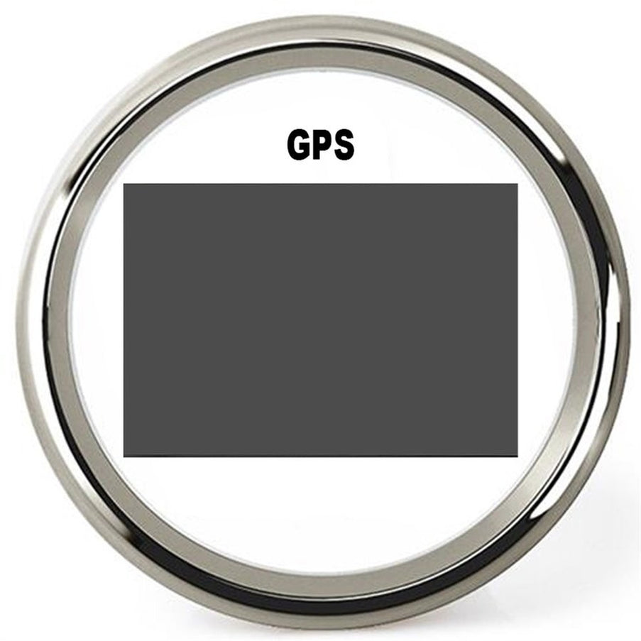 Hollex GPS Snelheidsmeter Digitaal Boot 9-32V Zwart en Wit