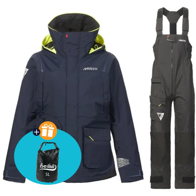 Musto Segelanzug Damen BR1 Channel Dunkelblau/Schwarz