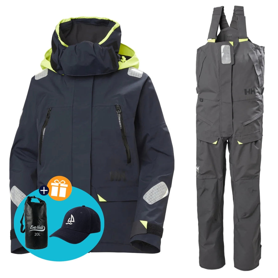 Helly Hansen Zeilpak Dames Skagen Donkerblauw/Zwart