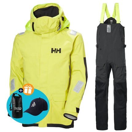 Helly Hansen Zeilpak Heren Skagen Pro Lime/Zwart