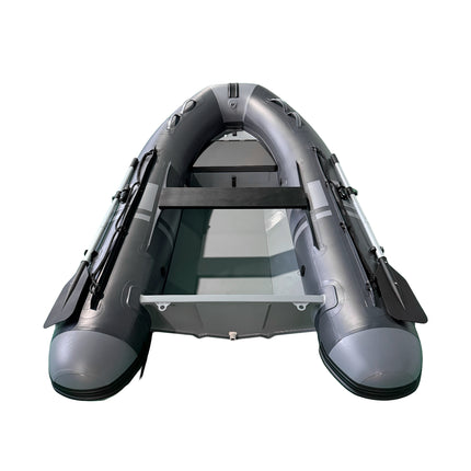 Hibo PRO Aluminium RIB Boot Style Dunkelgrau/Schwarz 3.00