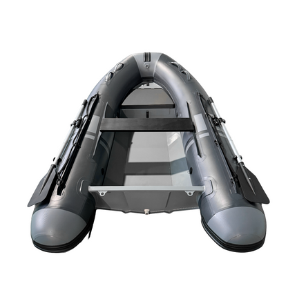 Hibo PRO Aluminium RIB Boot Style Dunkelgrau/Schwarz 3.30