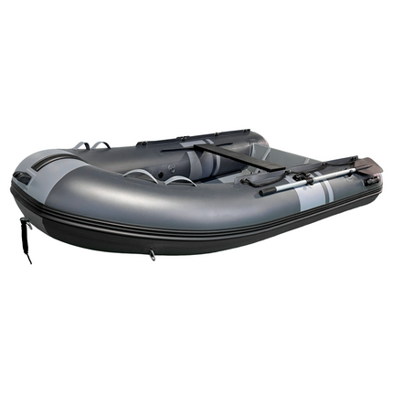 Hibo PRO Aluminium RIB Boot Style Dunkelgrau/Schwarz 3.30