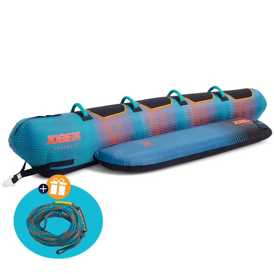 JOBE Funtube Banaan Chaser 4 persoons Teal
