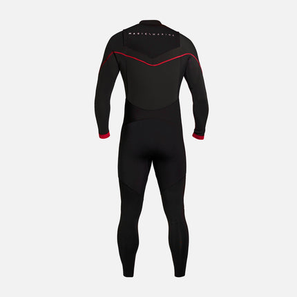 Magic Marine Wetsuit Heren Racing Fullsuit 4/3mm Achterkant