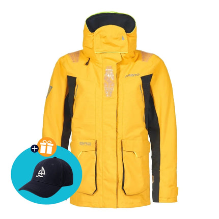 Musto Zeiljas Dames BR2 Offshore 2.0 Geel