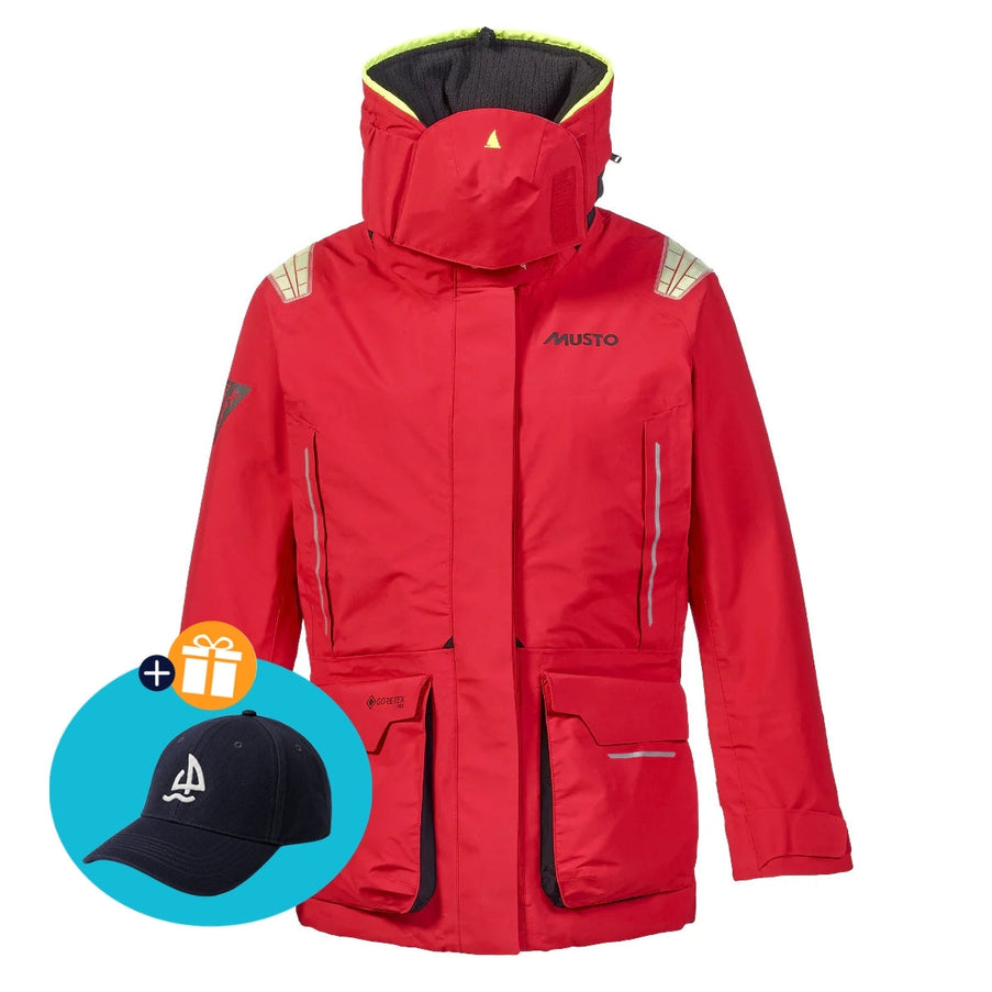 Musto Zeiljas Dames MPX Gore-Tex Pro Offshore 2.0 Rood