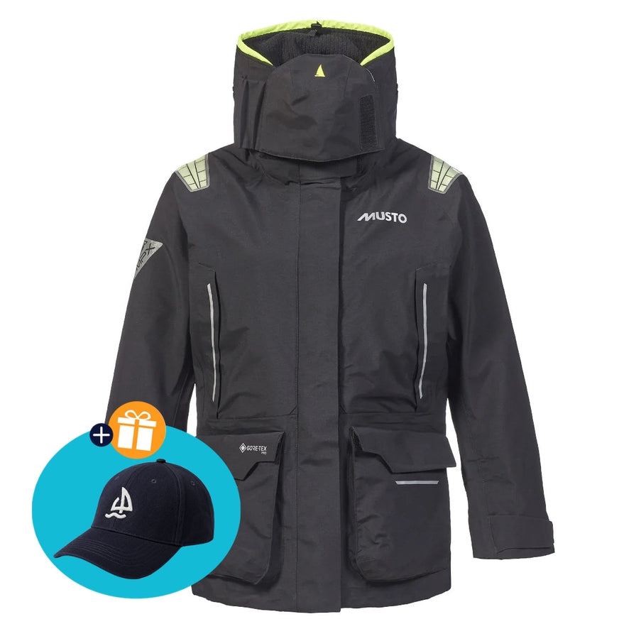 Musto Zeiljas Dames MPX Gore-Tex Pro Offshore 2.0 Zwart