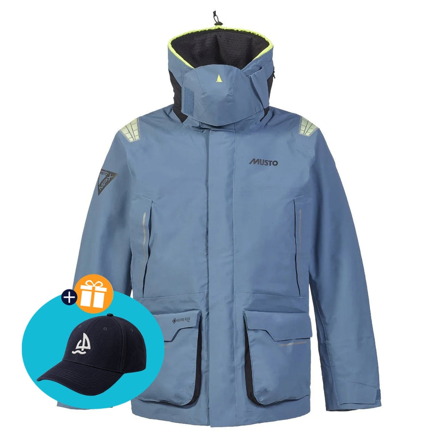 Musto Zeiljas Heren MPX Gore-Tex Pro Offshore 2.0 Grijsblauw