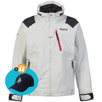 Musto Zeiljas Heren MPX Gore-Tex Pro Race 2.0 Lichtgrijs