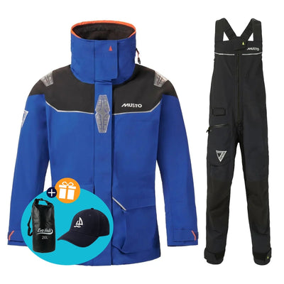 Musto Segelanzug Damen BR3 Pertex Offshore Blau/Schwarz