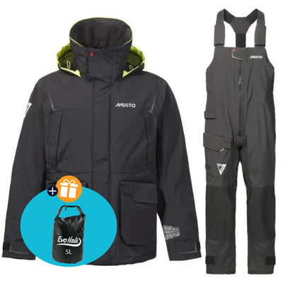 Musto Segelanzug Herren BR1 Channel  Schwarz