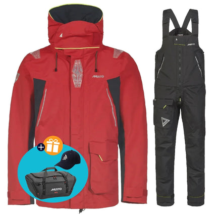 Musto Zeilpak Heren BR2 Offshore Rood/Zwart